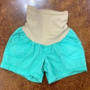 Motherhood full panel maternity shorts sz small